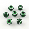 Round Evil Eye Resin Beads RESI-R159-10mm-09-1