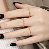 304 Stainless Steel Finger Rings for Couple FS-WG36BBF-04-2