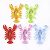 Transparent Acrylic Pendants TACR-S149-02-1
