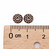 Tibetan Style Alloy Spacer Beads K0P9F061-3