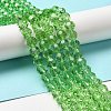 Transparent Glass Beads EGLA-A035-T10mm-D09-2