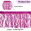 Polyester Sequin Paillette Fringe Tassel Trim OCOR-WH20071-002A-2