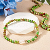 DIY Natural Regalite/Imperial Jasper/Sea Sediment Jasper Beads Bracelets  Making KIts DIY-TA0002-69D-8