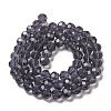 Transparent Glass Beads EGLA-A035-T10mm-D15-3