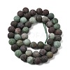 Natural Green Opal Beads Strands G-H045-A03-6MM-01-3