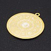 201 Stainless Steel Pendants STAS-S105-LA245-2