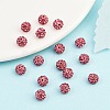 Polymer Clay Rhinestone Beads RB-H284-6MM-209-5