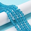 Transparent Glass Beads Strands EGLA-A034-T10mm-MD27-2