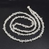 Chips Natural Quartz Crystal Beads Strands X-G-N0164-30-3