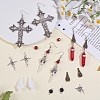 DIY Gothic Earring Making Kit DIY-SZ0009-44-3