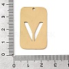 304 Stainless Steel Pendants STAS-D200-01V-G-3