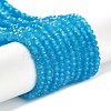 Baking Paint Imitation Jade Glass Bead Strands LS-DGLA-A034-J2MM-A13-1