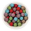 Pave Disco Ball Beads RB-Q195-14mm-M-5