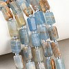 Natural Blue Calcite Beads Strands G-F836-B01-01-1