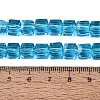 Transparent Glass Beads Strands GLAA-R041-8x8mm-A11-4