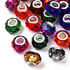 Transparent Resin European Beads RPDL-T003-08-1