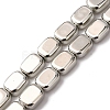 Electroplate Glass Beads Strands EGLA-H109-09D-1