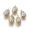 Natural Cultured Freshwater Pearl Pendants PEAR-F011-39G-1