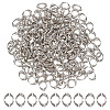 200Pcs Oval Tibetan Style Alloy Bead Frame TIBE-ME0001-12-1