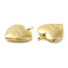 Rack Plating Brass Locket Pendants KK-G452-03G-3