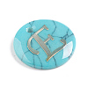 Synthetic Turquoise Charms G-L561-001E-2