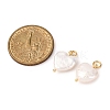 Natural Keshi Pearl Pendants PALLOY-JF04207-01-2