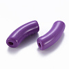 Opaque Acrylic Beads MACR-S372-001B-S016-2