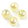 ABS Plastic Imitation Pearl Beads PACR-N013-01B-05-2