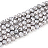 Natural Cultured Freshwater Pearl Beads Strands PEAR-N014-03J-5
