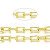 Alloy Rectangle Link Chains LCHA-H004-20G-2