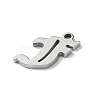 Non-Tarnish 201 Stainless Steel Pendants STAS-B055-01P-F-2