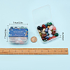 30Pcs 15 Colors Gemstone Pendants G-SC0001-40-7