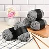 5Pcs Polyester Yarn for Knitting & Crochet YCOR-SZ0001-03F-4