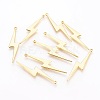 Tibetan Style Alloy Lightning Big Pendants PALLOY-AD92395-G-LF-2