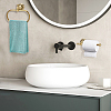 2 Bags 2 Styles Brass Wall Mounted Towel Ring Holder & Toilet Paper Holders Sets AJEW-TW0001-17-5