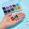 180Pcs 7 Style Natural & Synthetic Gemstone Beads G-YW0001-13-8