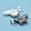 Alloy Magnetic Friendship Controller Necklace Set PALLOY-D204-01BS-8