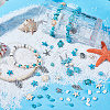 DIY Ocean Theme Bracelet Making Kit DIY-SC0023-37-4