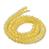 Baking Paint Imitation Jade Glass Bead Strands DGLA-A034-J2MM-A-5