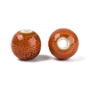 Vintage Handmade Porcelain Beads PORC-Q006-13A-30-2