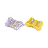 Butterfly Glass Beads GLAA-T025-58M-2