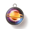 Galaxy Theme Luminous Glass Ball Pendants GLAA-D021-01P-03-1