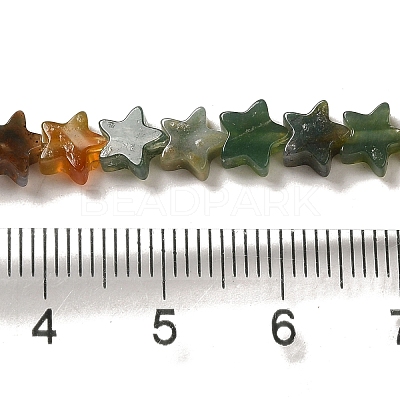 Natural Indian Agate Beads Strands G-G085-B11-02-1