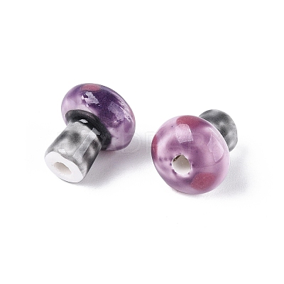 Handmade Porcelain Beads PORC-N012-03B-1