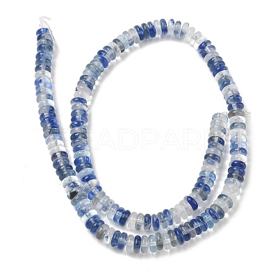 Blue Watermelon Stone Glass Beads Strands GG-CBAC08A-A02-02-1