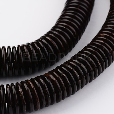 Natural Coconut Bead Strands BSHE-P021-23-12mm-1