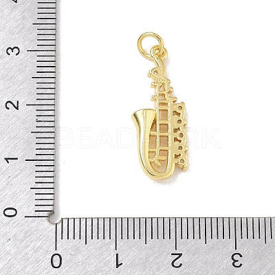 Brass Micro Pave Clear Cubic Zirconia Pendants KK-D289-01G-10-1