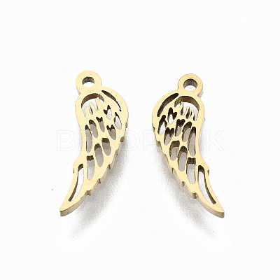 304 Stainless Steel Charms STAS-S116-078G-1