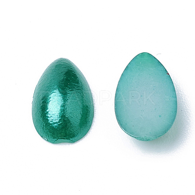 ABS Plastic Imitation Pearl Cabochons SACR-R749-8x5mm-Z55-1