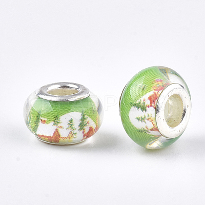 Resin European Beads RPDL-S014-M-1